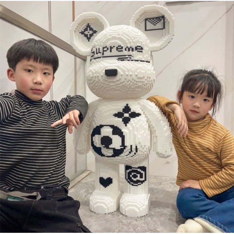 LEGO BEARBRICK SIZE ĐẠI 90CM MẪU MỚI NHẤT
