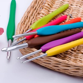 1 chiếc kim móc len mới 2.0-10.0mm với nhiều kích cỡ để chọn lựa