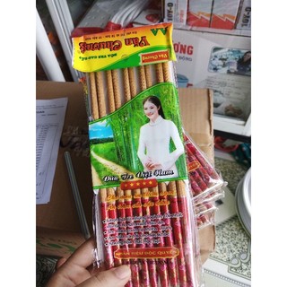 đũa tre hoa Văn Chương (bách hoá đô 5 đôi)