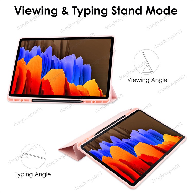 Bao Da Máy Tính Bảng pu Có Ngăn Đựng Bút Cho samsung tab a9 case 8.7 "sm x110 x115 a9 plus 11 inch 2023 samsung tab a8 10.5