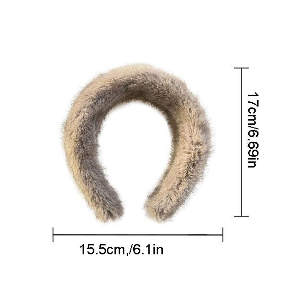 Dyruidoj Băng Đô Nhung Lông Phong Cách Hàn Quốc Thanh Lịch Dành Cho Nữ Rửa Mặt