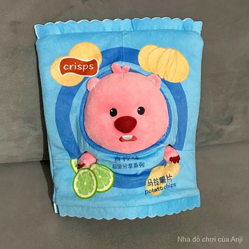 Loopy Thú Nhồi Bông Hình Khoai Tây Chiên Khoai Tây Chiên Dễ Thương Cho Bé