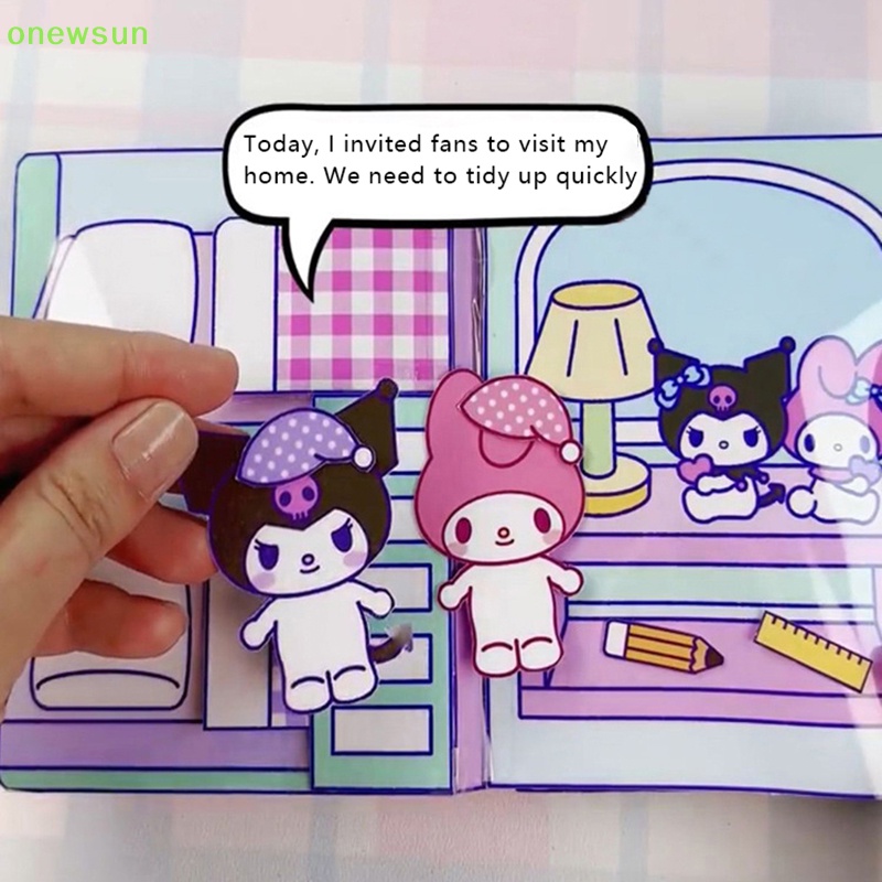 Sách sanrio doudou Thủ Công Dễ Thương Cho Bé Mới