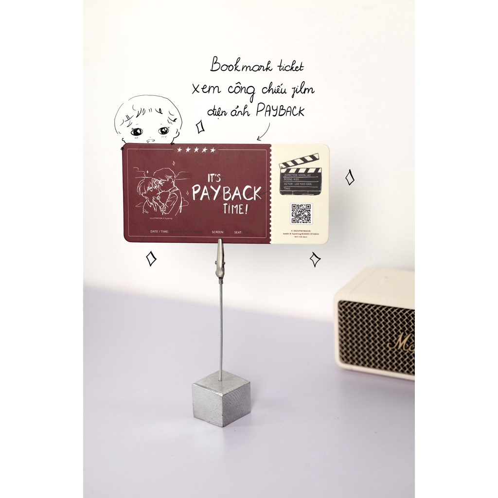 Sách Payback - Tập 1 - Tặng Kèm Bookmark Ivory + Postcard Ivory