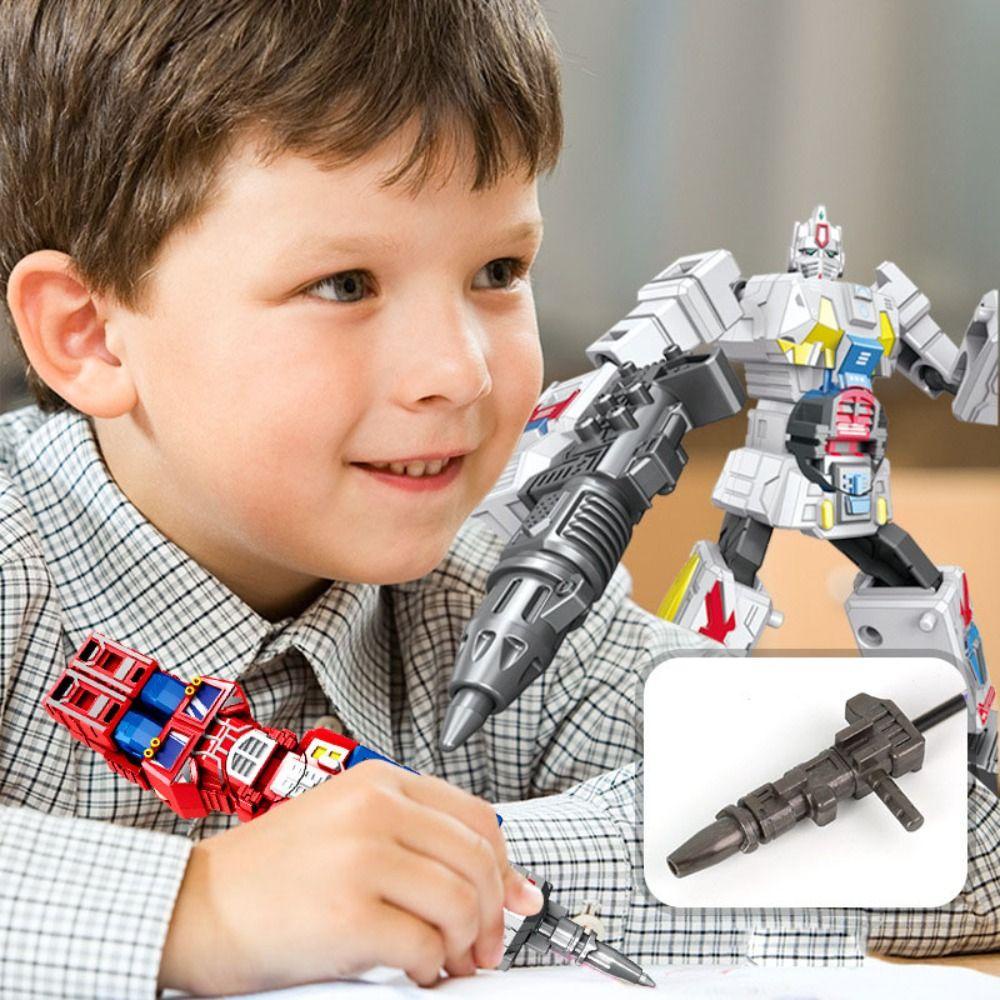 Bút Bi Hình robot Biến Hình Thời Trang 2 Trong 1