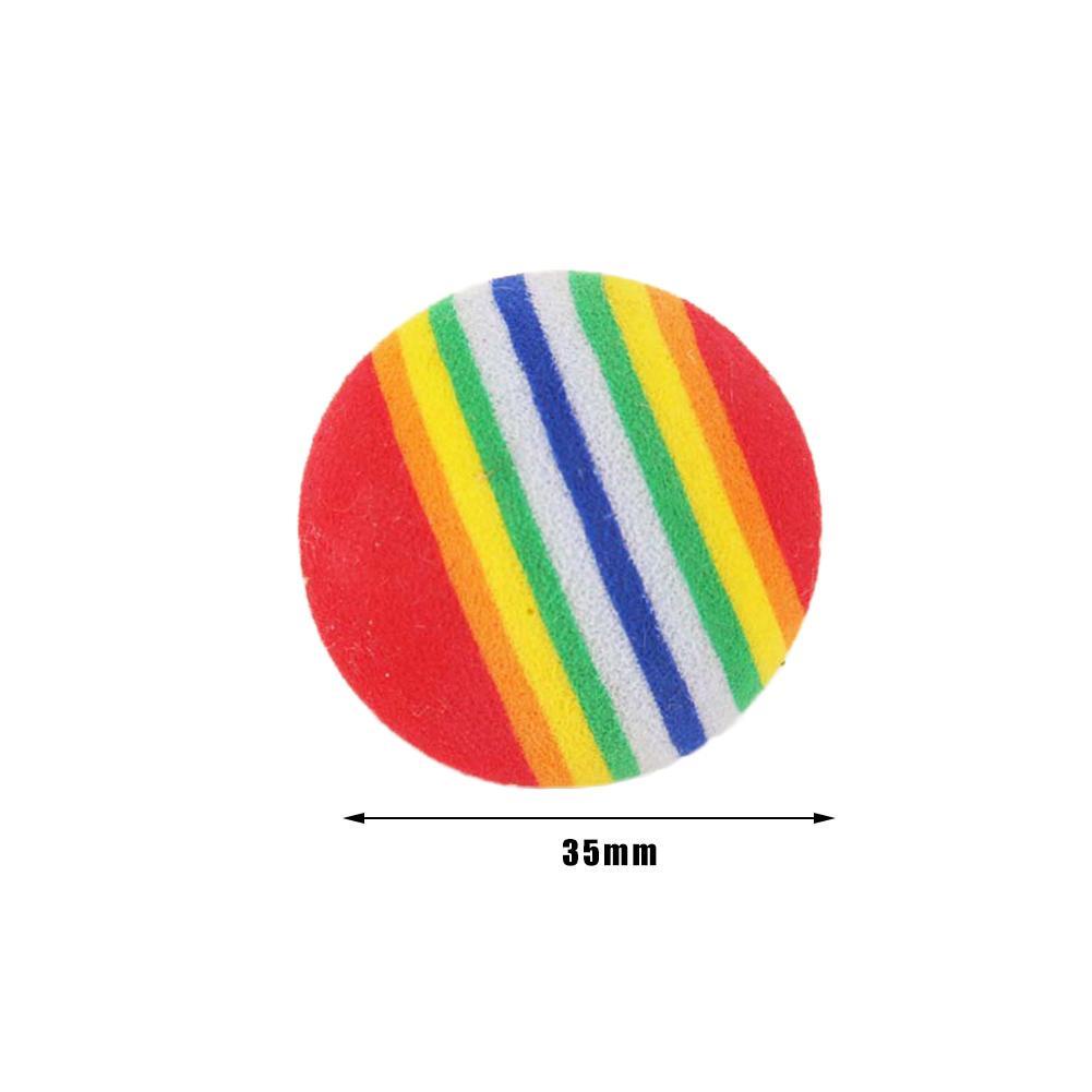 Banh Đồ Chơi Chất Liệu eva Màu Cầu Vồng Cho Thú Cưng # e1i6