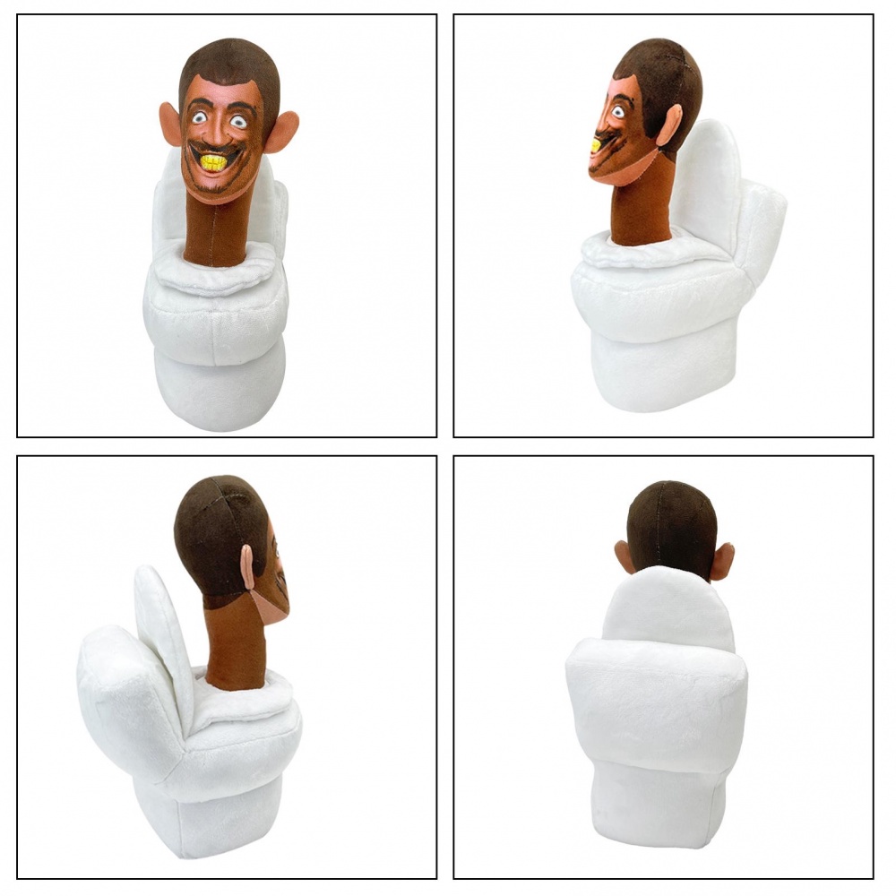 Đồ Chơi toilet Nhồi Bông Mềm Mại Khử Mùi Thiết Kế Vui Nhộn Đa Năng Cho Ngày Sinh Nhật, Giáng Sinh Và halloween