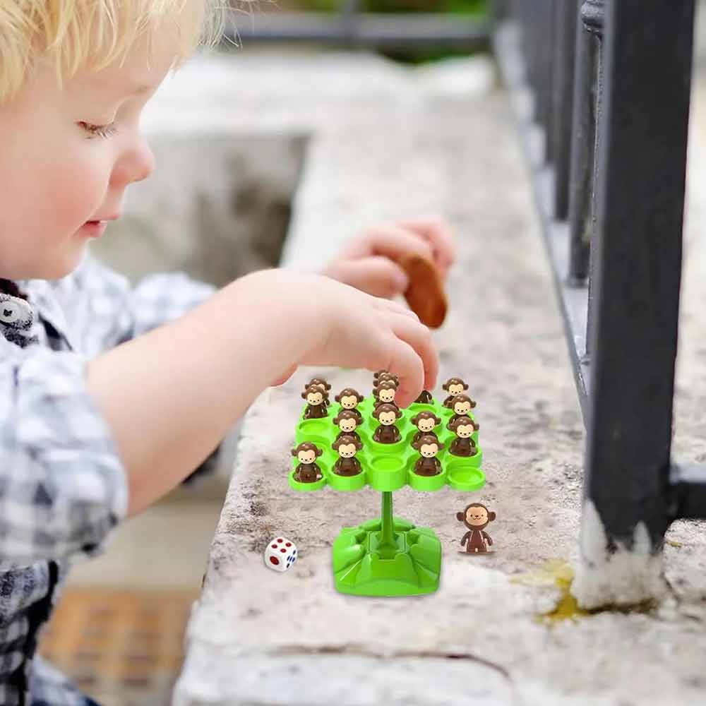 Kids Birthday Party Favors Baby Shower Gifts Pinata Fillers Mini Monkey Balance Tree Family Games Desktop Toys well