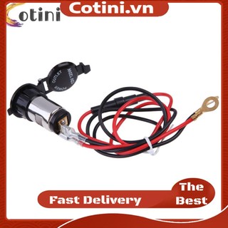 Phích cắm điện bật lửa 12V 120W thông dụng cho xe hơi xe máy