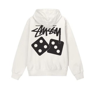 Stussy áo nỉ nam nữ dài tay có mũ thời trang hàn