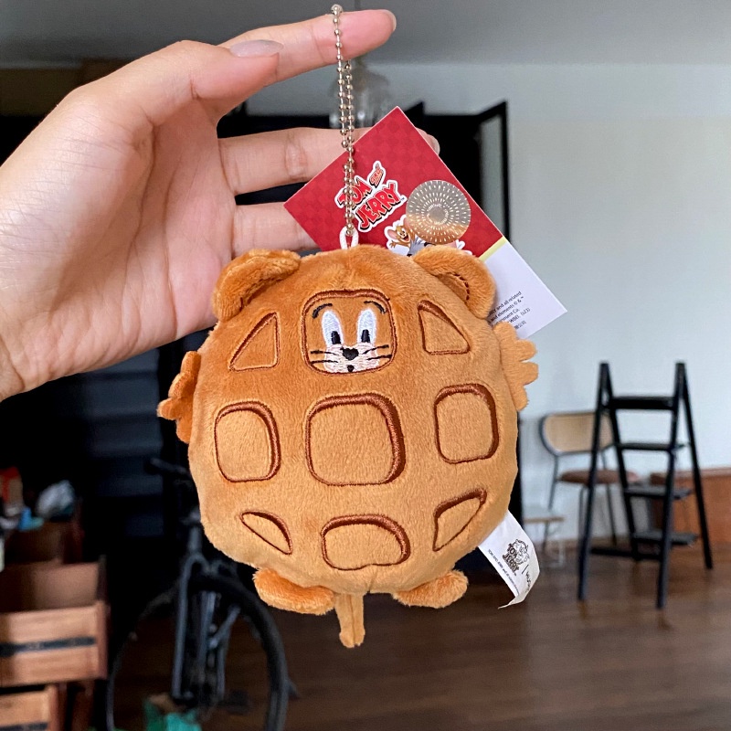 Dreamerhouse Móc Khóa Hình Mèo tom Và Chuột Jerry Nhồi Bông Dễ Thương