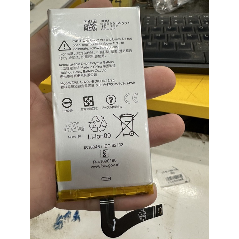 Pin Google Pixel 4 XL, G020J-B zin