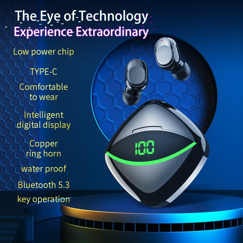 Tai Nghe bluetooth y-one tws mini Kiểu Dáng Thể Thao mini Riêng Tư Siêu Bền Dùng Khi Ngủ