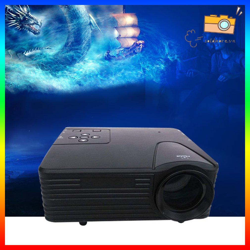 Máy chiếu H80 Mini cầm tay 640X480 Pixels Full HD Sáng hơn và rõ hơn