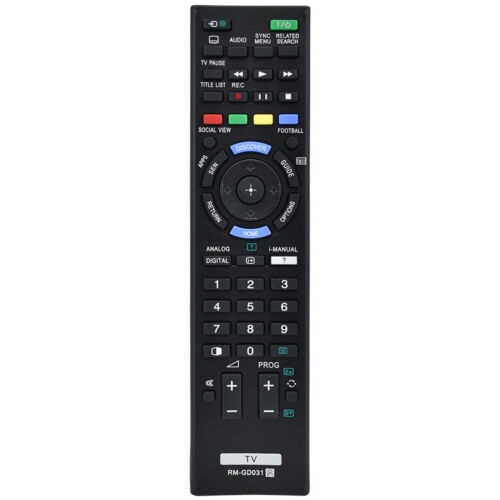 Mới RM-GD031 Dành Cho Sony TV Điều Khiển Từ Xa KDL-40W600B KDL-48W600B KDL-60W600B