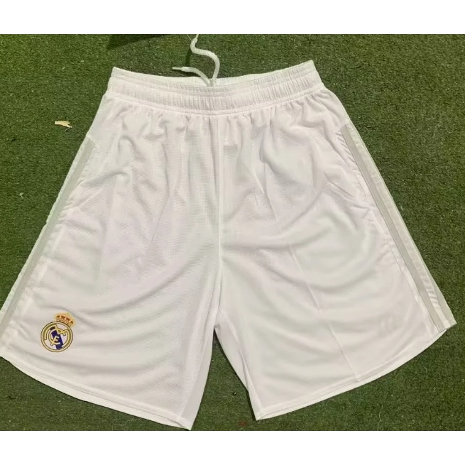 Quần Short Nam In Logo real madrid Phong Cách vintage 11 12 13 14 15 16 17 18