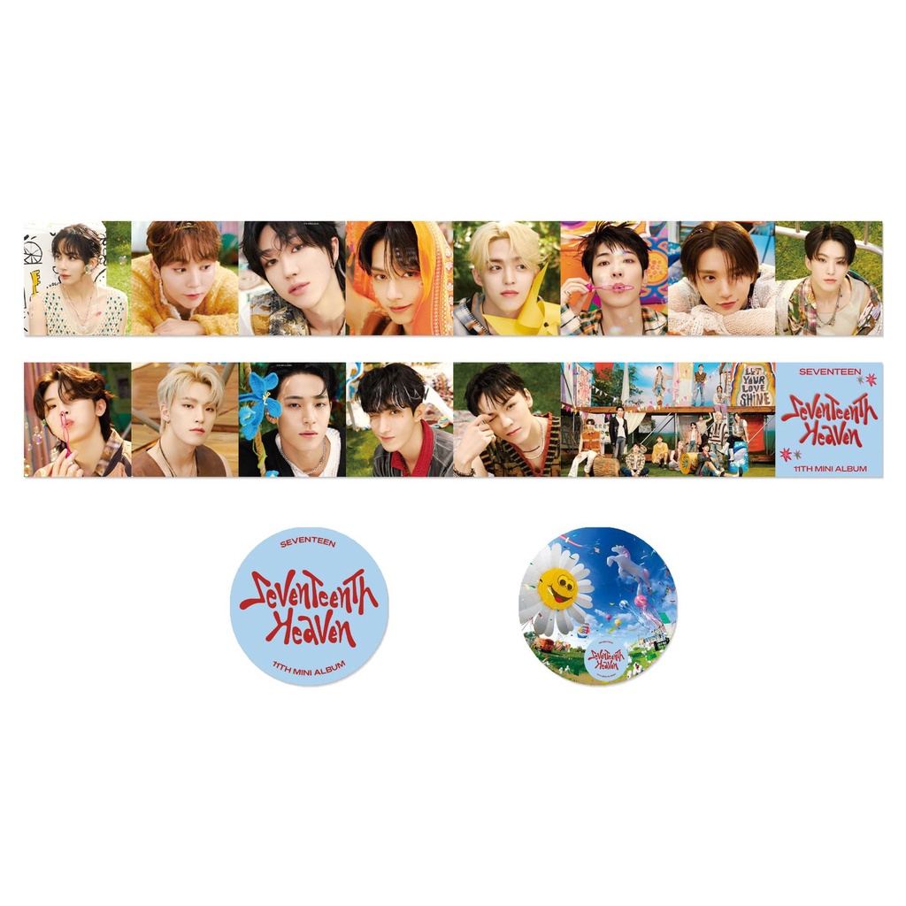 Băng Keo Dán album seventeen kpop seventeen