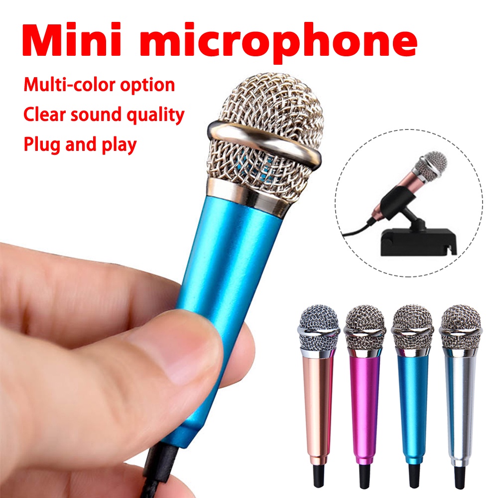 Micro mini Cầm Tay Giắc Cắm 3.5mm Chuyên Dụng Cho Điện Thoại / Máy Tính Bảng