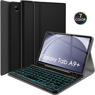 Bao da máy tính bảng kèm bàn phím không dây cho samsung tab a9 plus 11 inch 2023 7 màu galaxy tab s9 / s9 fe / s8 / s7 tab s6 lite tab a8 10.5