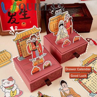 Lịch để bàn lập kế hoạch lịch 2024 để bàn in hình thần chết năm mới