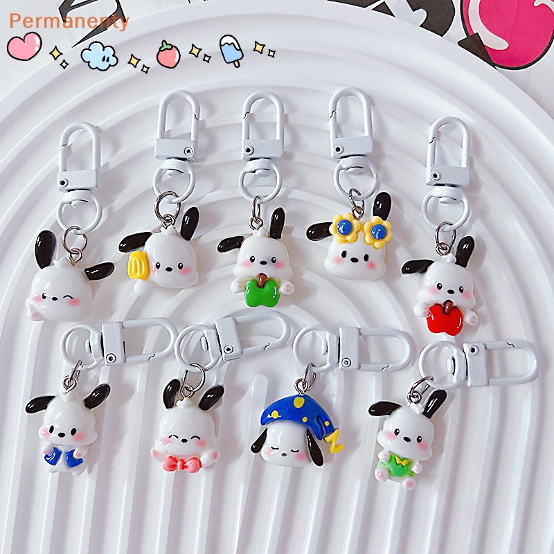 Móc Khóa resin In Hình Hoạt Hình kawaii sanrio pachacco Dễ Thương