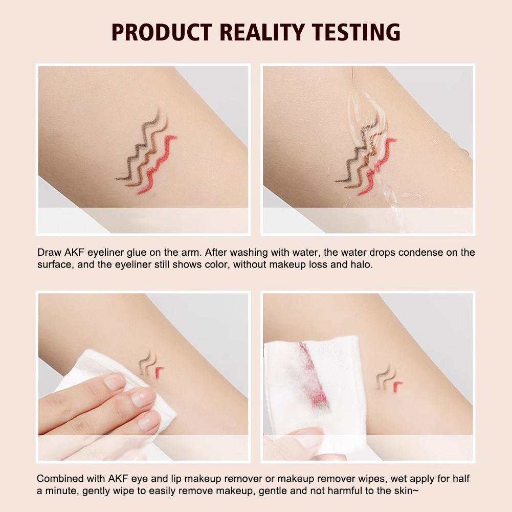 Akf Bút Kẻ Mắt Dạng gel Chống Thấm Nước Chống Nhòe Lâu Trôi