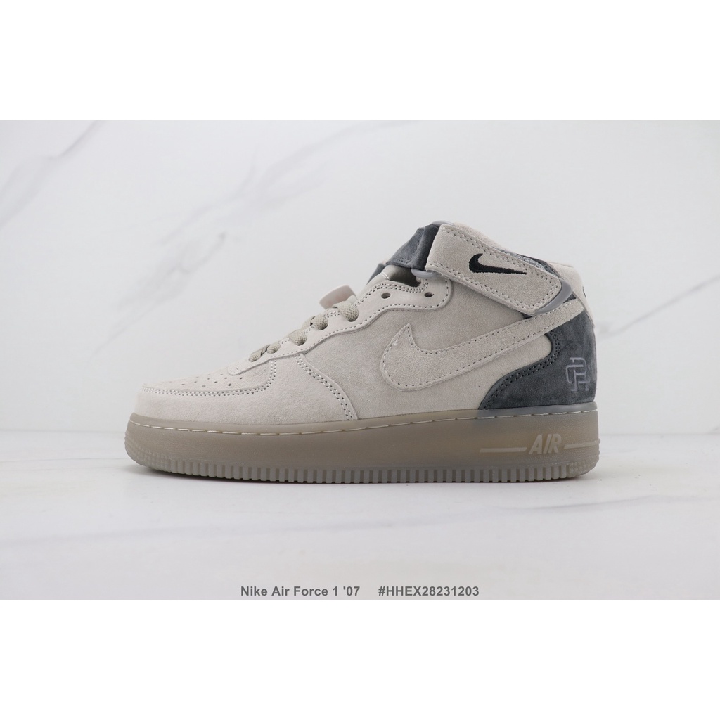 Giày Thể Thao Nike air force 1 '07 af1 Da Lộn Cổ Cao Có Size 36-45