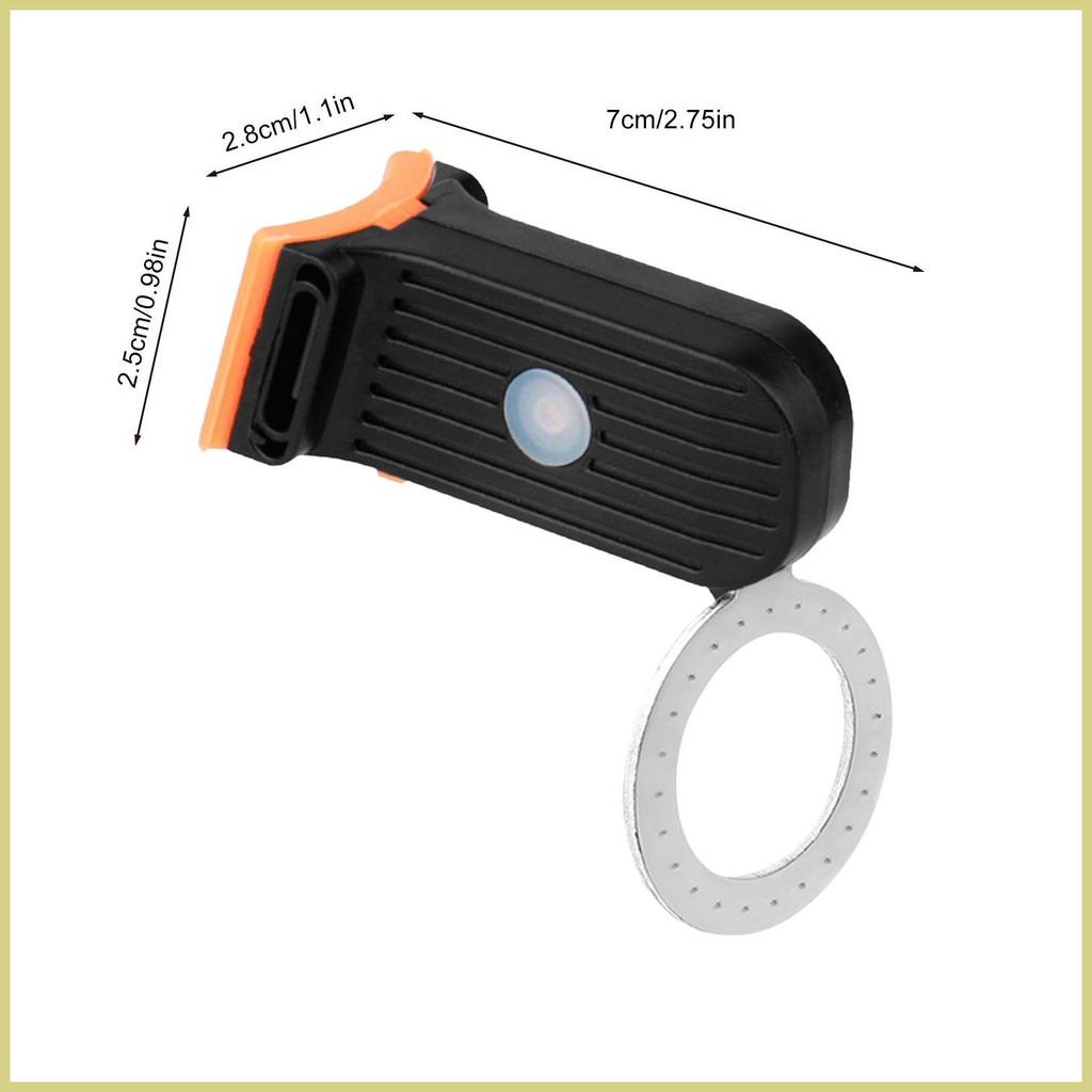 Đèn Phanh Xe Đạp 3 Chế Độ Sáng Hình Trái Tim Sử Dụng Pin aseavn aseavn