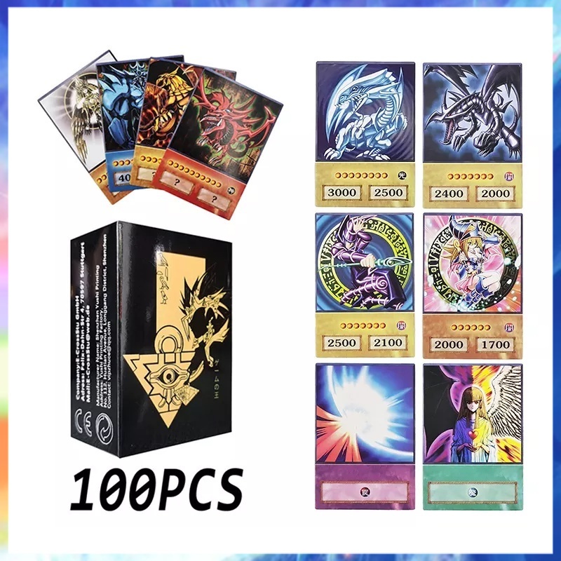 100 lá Yugioh phiên bản Anime