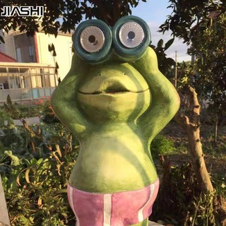 Đồ trang trí làm vườn đèn ếch sân vườn ngoài trời sân đèn trang trí
