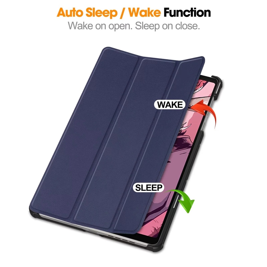 Bao Da pu Nắp Gập Chống Sốc Kèm Giá Đỡ Đứng Sang Trọng Cho Máy Tính Bảng lenovo legion y700 legiony700 2nd generation 2023 legion y700 gen2 Vỏ