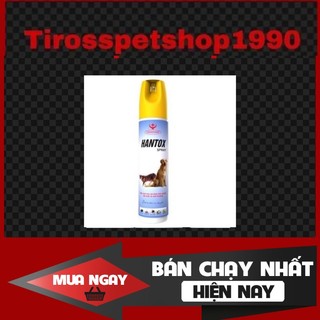 [❌GIÁ SỈ❌] HANTOX Spray Dạng Xịt Chó Mèo - Trị Ve, Ghẻ, Chấy, Rận, Bọ Chét ❤️