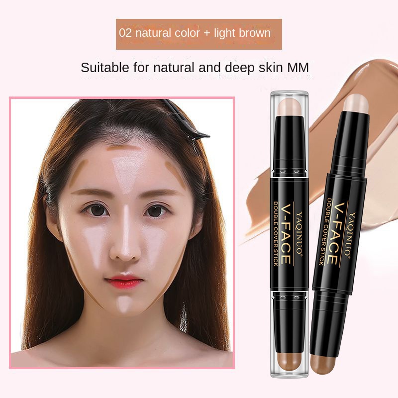 Kasys Thỏi Kem Tạo Khối Bắt Sáng Hai Đầu Đa Năng Làm Sáng Da Cho Nữ