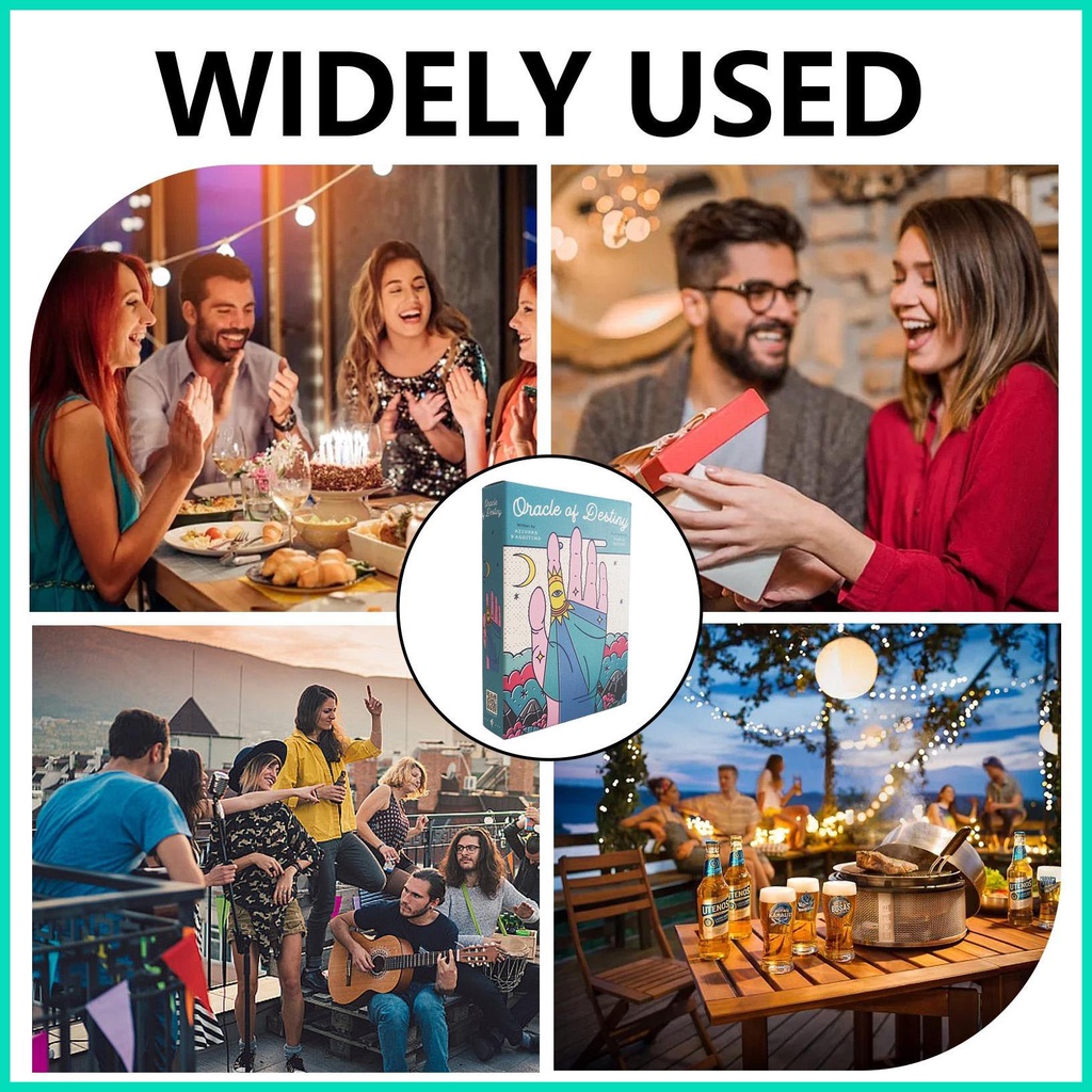 Bộ Bài tarot fate divination oracle Phiên Bản Tiếng Anh