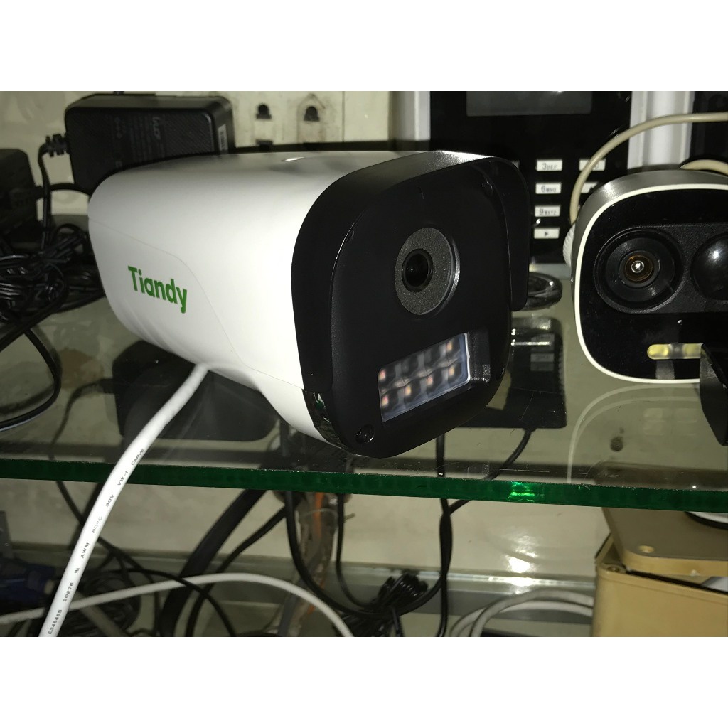 Camera Thân Tiandy TC-C13ZN 3.0MP ,Có MIC, Có PoE, Có LED màu đêm và Hồng Ngoại