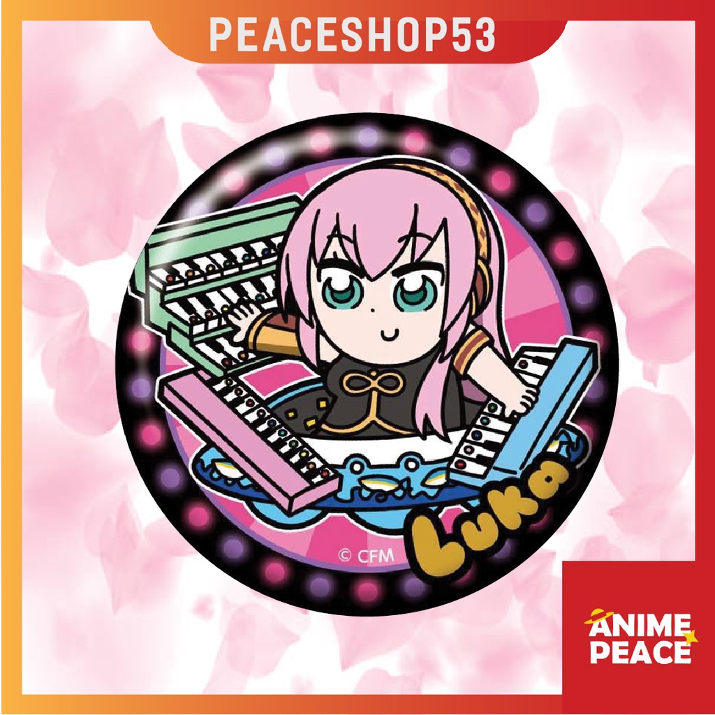 Huy hiệu Hatsune Miku Vocaloid Lấp Lánh Huy Hiệu Vocaloid Ver 5 HH49