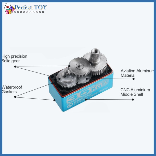 Sf Vô Lăng Điện Tử 5v ~ 7.4v 35kg Chống Thấm Nước Cho axial scx10 rr10