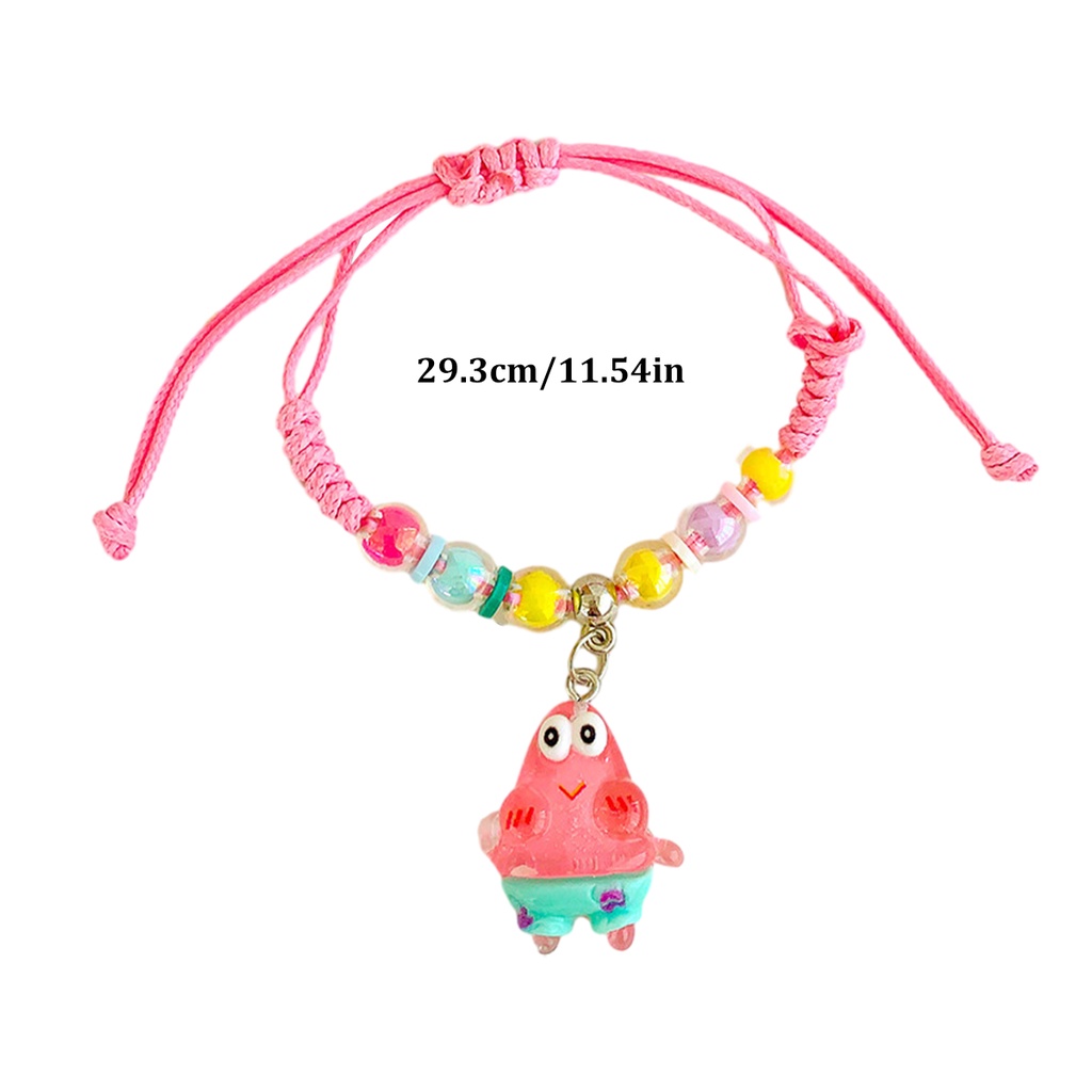Vòng Tay Dopamine HoạTt Hình Dễ Thương Dây Bện ThờI Vòng Tay Hạt Trang đa Năng Ngọt Tay Phụ Kiện YR
