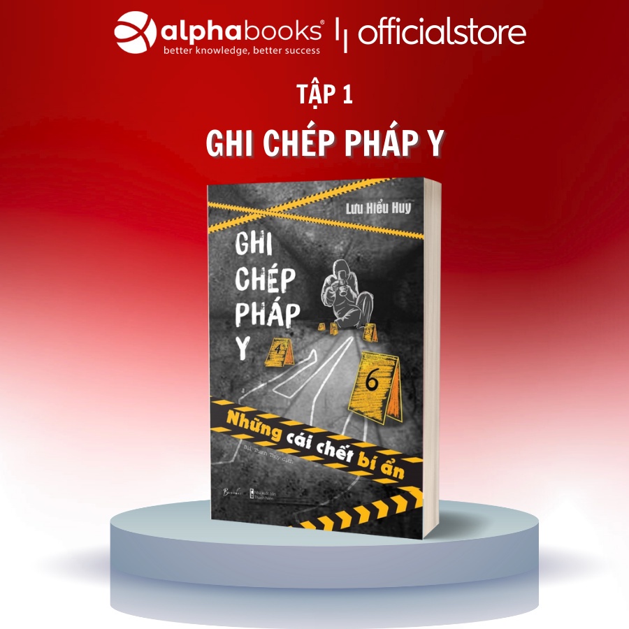 Sách - Lẻ/Combo Ghi Chép Pháp Y: Tập 1 + Tập 2 + Tập 3 (AZ Việt Nam)