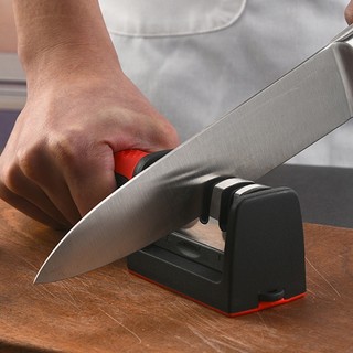 Dụng cụ mài dao, kéo đa năng mài dao cầm tay 3 cấp độ có tay cầm chắc chắn tiện lợi,An Toàn khi Sử Dụng-LPERM
