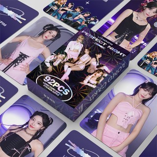 Lesserafim album perfect night photocard le sserafim unforgiven girls lomo card postcard