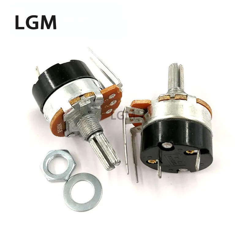 Chiết Áp Điều Chỉnh Tốc Độ Có Công Tắc b500k wh138-4
