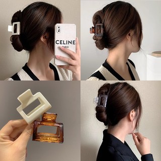 kẹp tóc xinh kẹp tóc hàn quốc kẹp càng cua hàn quốc Kẹp tóc kẹp càng cua cỡ lớn kẹp tóc càng cua kẹp càng cua cỡ lớn phụ kiện tóc kẹp phồng tóc  kẹp tóc xinh kẹp càng cua cỡ lớnKẹp Tóc Hình Vuông Nhỏ Nhắn Dễ Phối Đồ