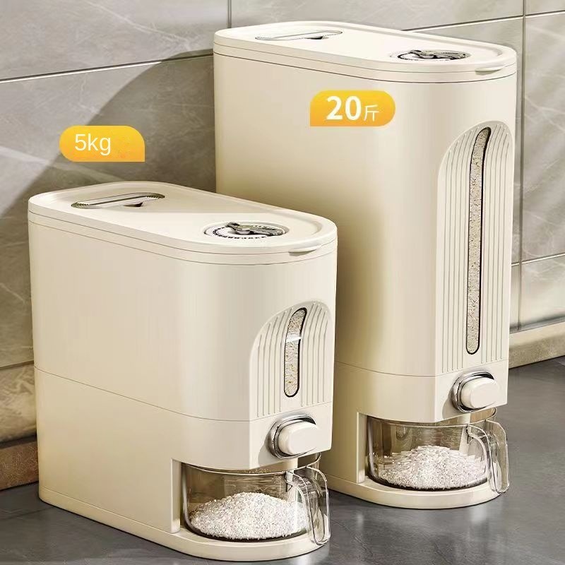 Thùng Đựng Gạo / Thực Phẩm / Bột Chống Ẩm Chống Côn Trùng Tiện Dụng Cho Gia Đình