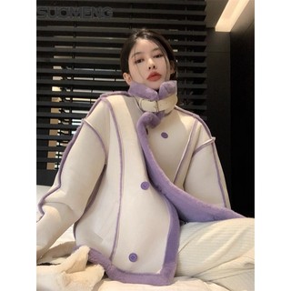 Suomeng áo khoác dù áo khoác bomber popular trendy sôi động comfortable wjk241073v 2z240109