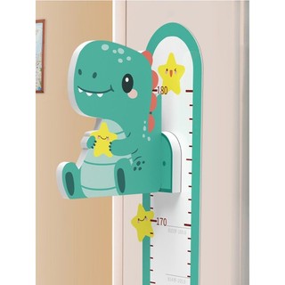 Thước đo chiều cao ba chiều cao dán tường không làm đau tiện dụng cho bé