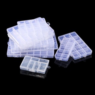 St.kunkka Hộp đựng trang sức bằng nhựa, hộp đựng phụ kiện trang sức bằng nhựa, hộp đựng trang sức DIY, hộp đựng trang sức mạnh mẽ, hộp đựng đồ gia đình, v.v.