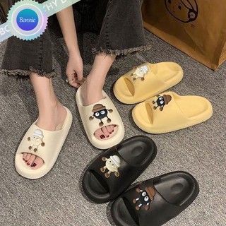 Bonnie Cathy EVA Dép Đế Dày Tăng Chiều Cao Họa Tiết Hoạt Hình Thoải Mái Cho Nữ