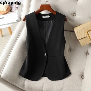 spraying gile áo áo+vest+nữ vest set nữ Durable Thanh lịch Thông thường unique WMJ2410CU6 2Z240112