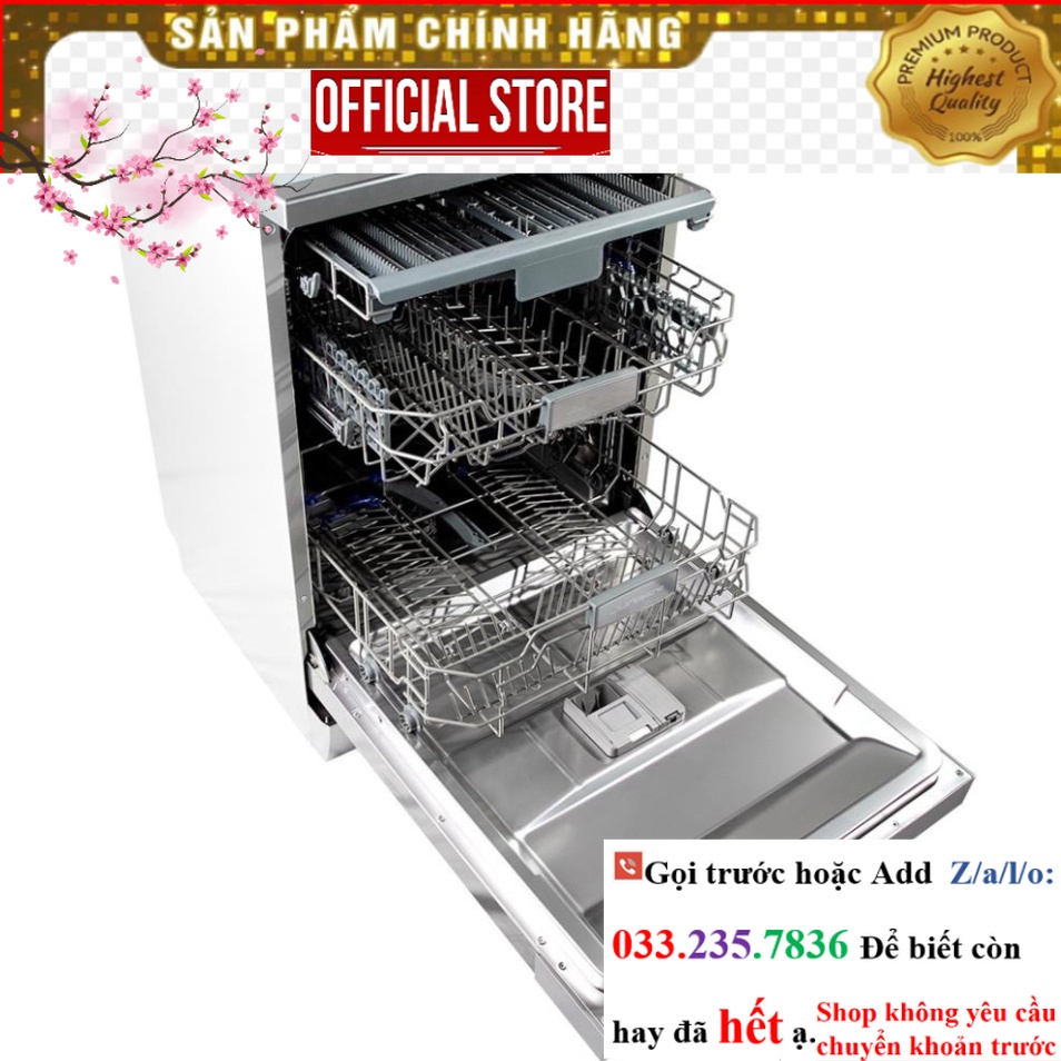 SALE> Máy rửa chén Junger DWJ-600 2400W - Mới  Hàng chính hãng tặng bộ nồi Đức <